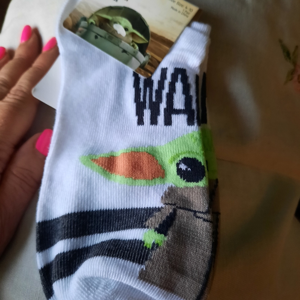 Socks with yoda